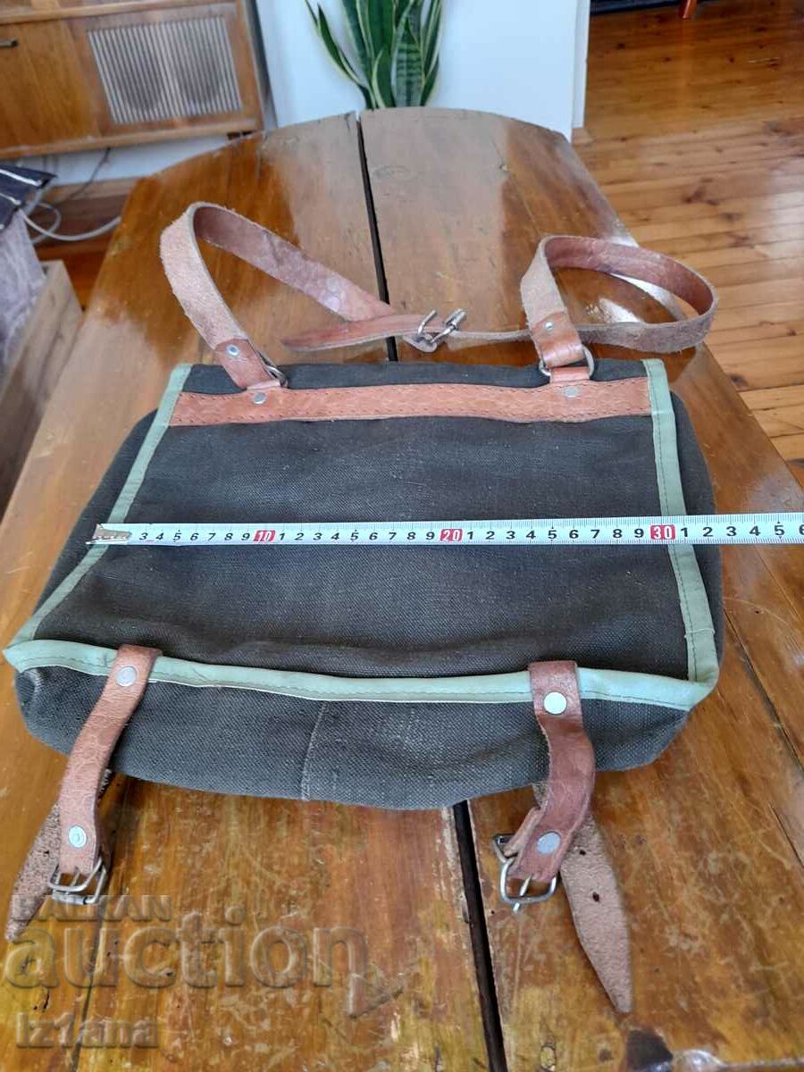 Old canvas bag - 7