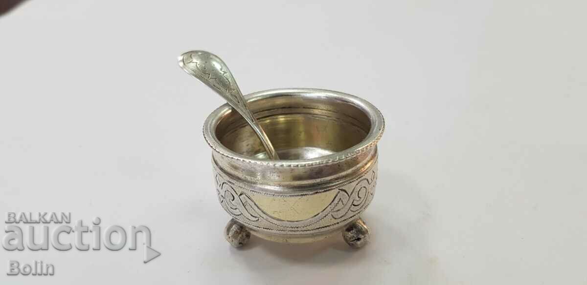 Auction  Russian tsar's silver salt shaker, spawn 84 sample-1896.
