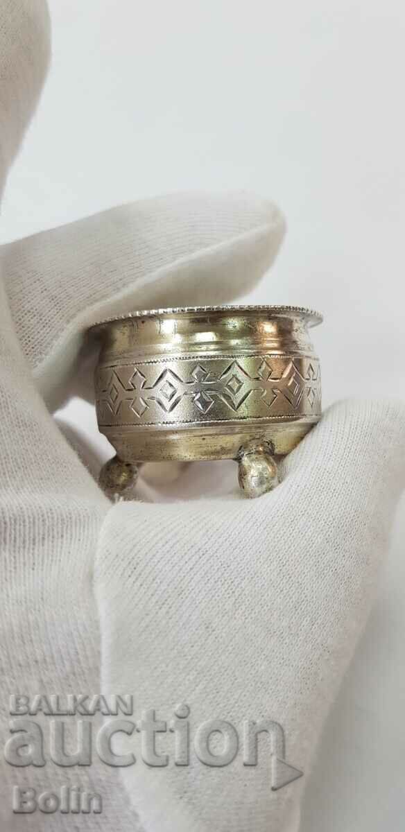 Russian tsar's silver salt shaker, spawn 84 sample-1896. - 7