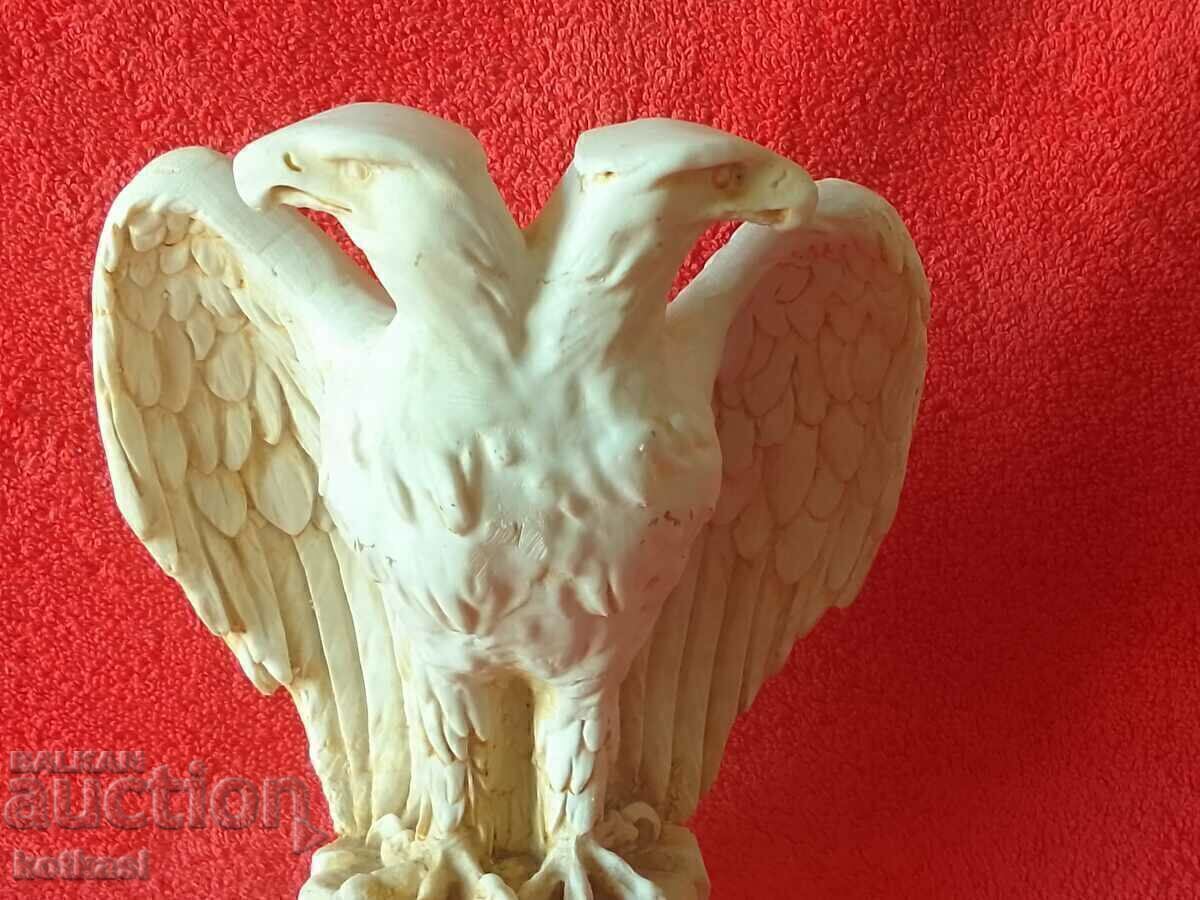 Auction Figure Sculpture Plastic of a Double-Headed Eagle Auction Figure Sculpture Plastic of a Double-Headed Eagle