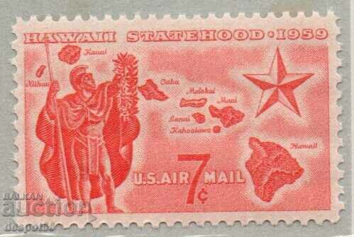 1959. USA. Hawaiian statehood.