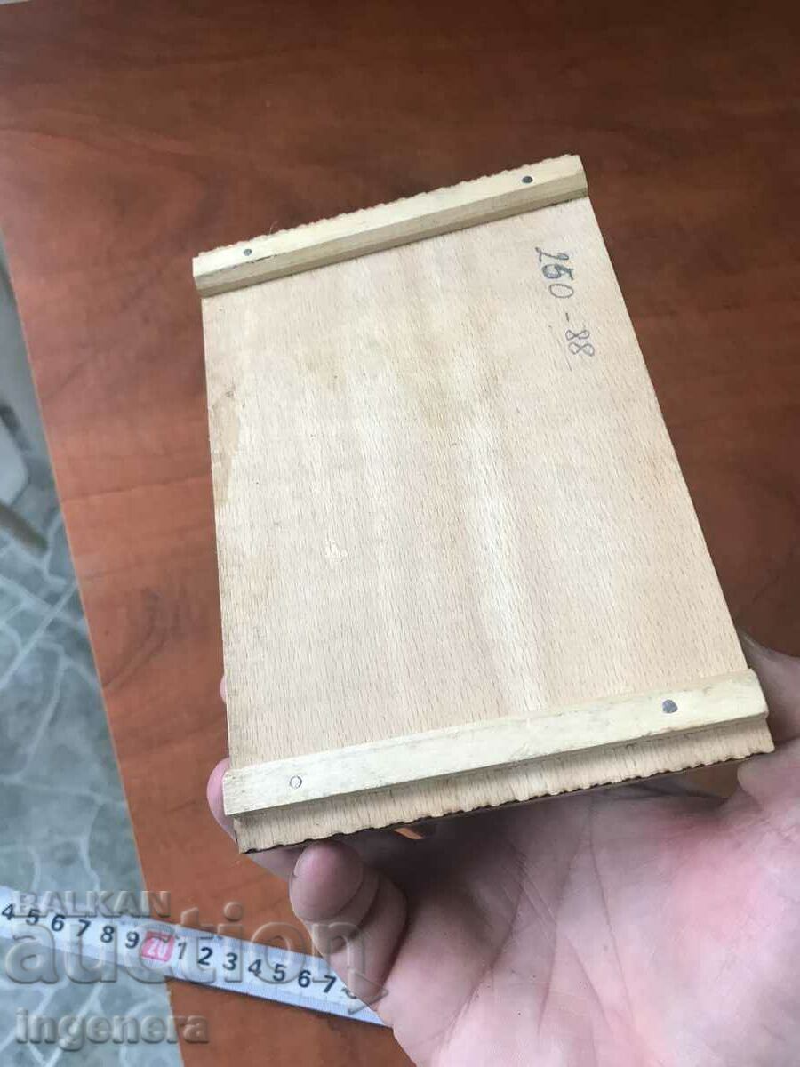 CUTIE LEMN PIROGRAF DESEN ANTICHI DIN SOCA MOSTRA - 6