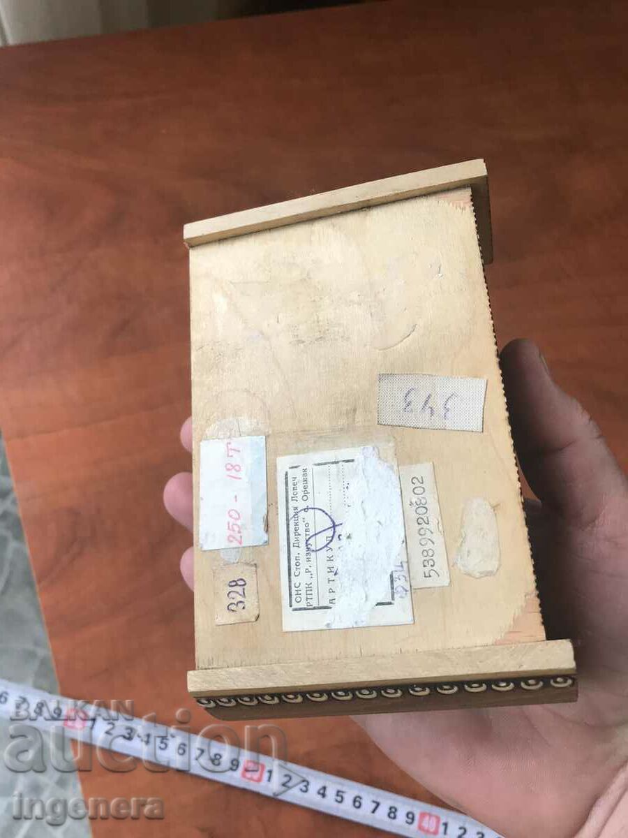 BOX WOOD PYROGRAPH DRAWING ANTIQUE FROM SOCA MOSTRA - 6 BOX WOOD PYROGRAPH DRAWING ANTIQUE FROM SOCA MOSTRA - 6