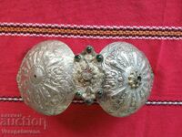 Antique Silver Hammered Kyustendil Pafta