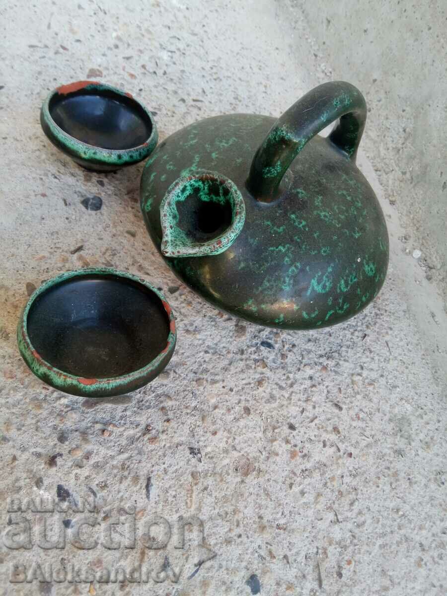 Auction Old brandy service Auction Old brandy service