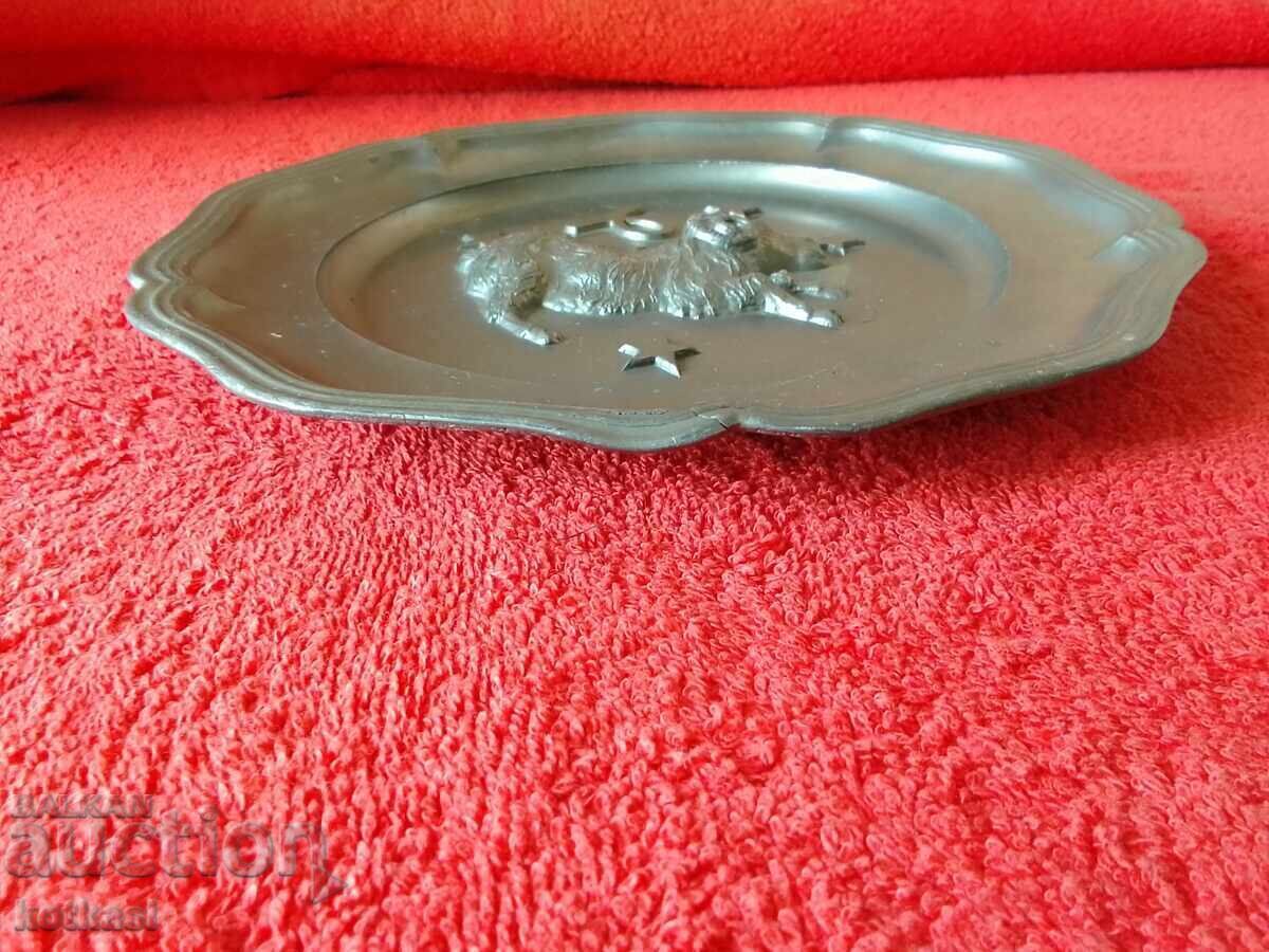 Доставка на Масивна метална чиния пано за стена Зодия Овен Маркирана Доставка на Масивна метална чиния пано за стена Зодия Овен Маркирана