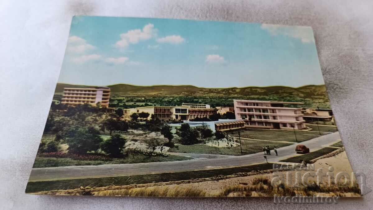 Postcard Sunny Beach General view 1960