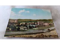 Пощенска картичка Слънчев бряг Общ изглед 1960