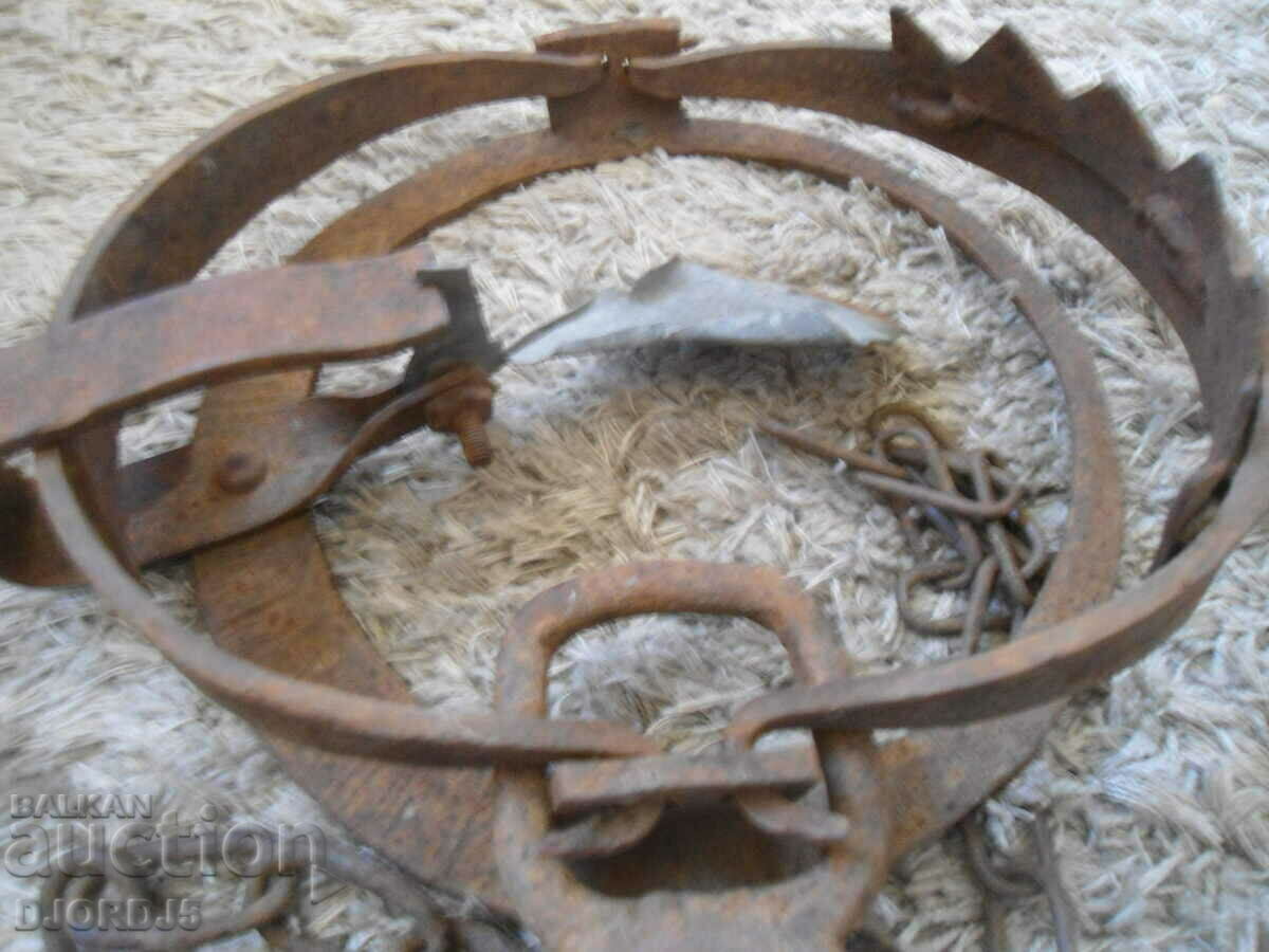 Old big trap, muzzle, working - 6