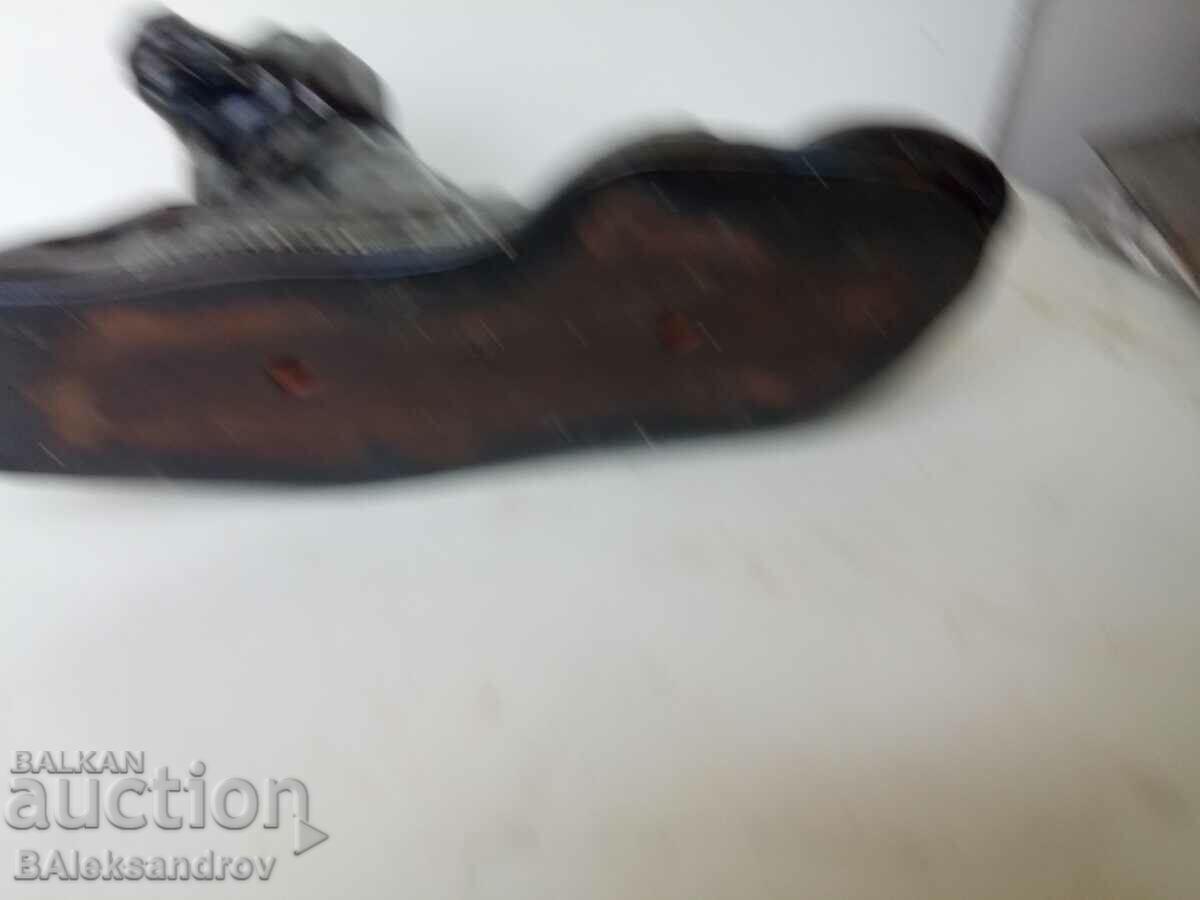 Large glazed figure of a dog - 6 Large glazed figure of a dog - 6