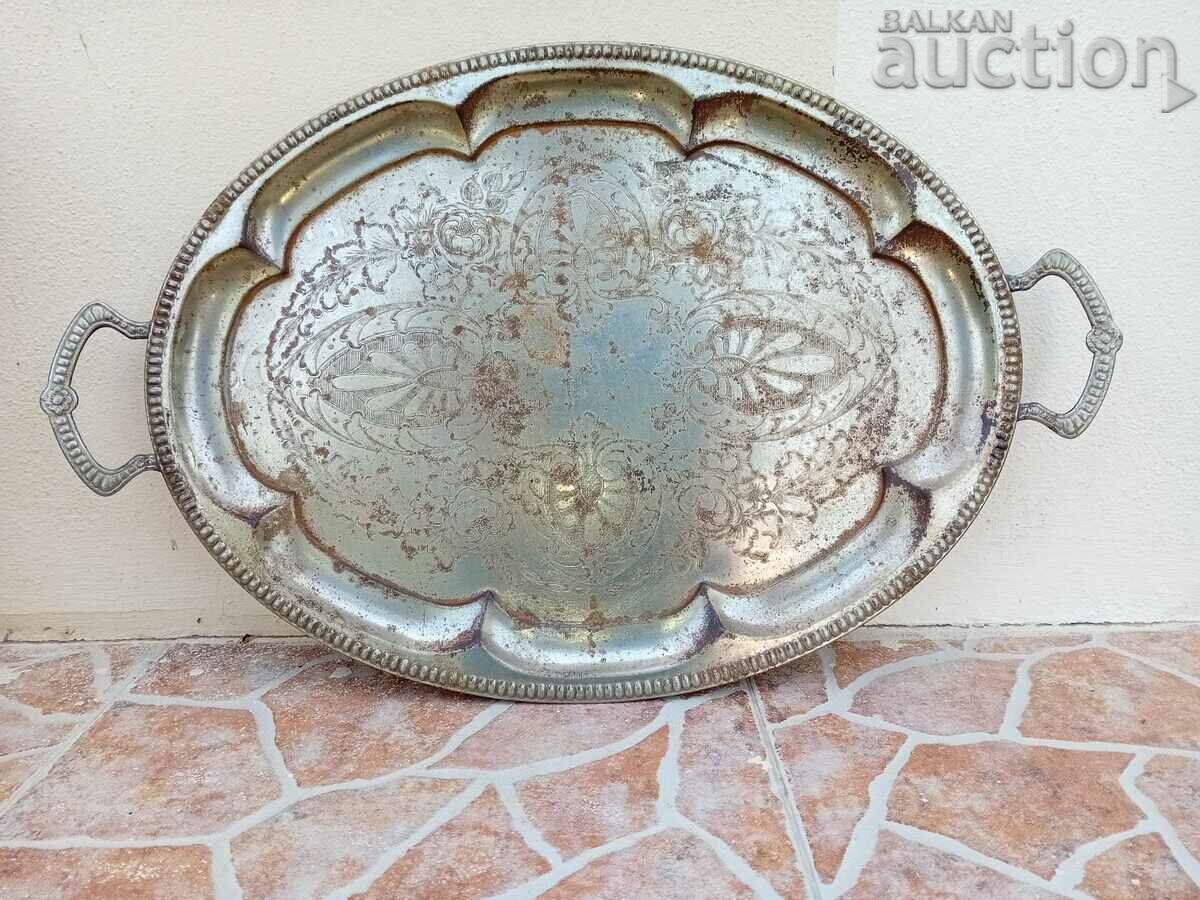 αντικέ μεταλλικός δίσκος ρετρό vintage - 5 αντικέ μεταλλικός δίσκος ρετρό vintage - 5