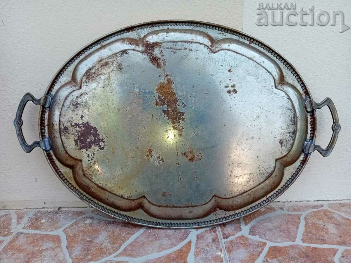 αντικέ μεταλλικός δίσκος ρετρό vintage - 6 αντικέ μεταλλικός δίσκος ρετρό vintage - 6