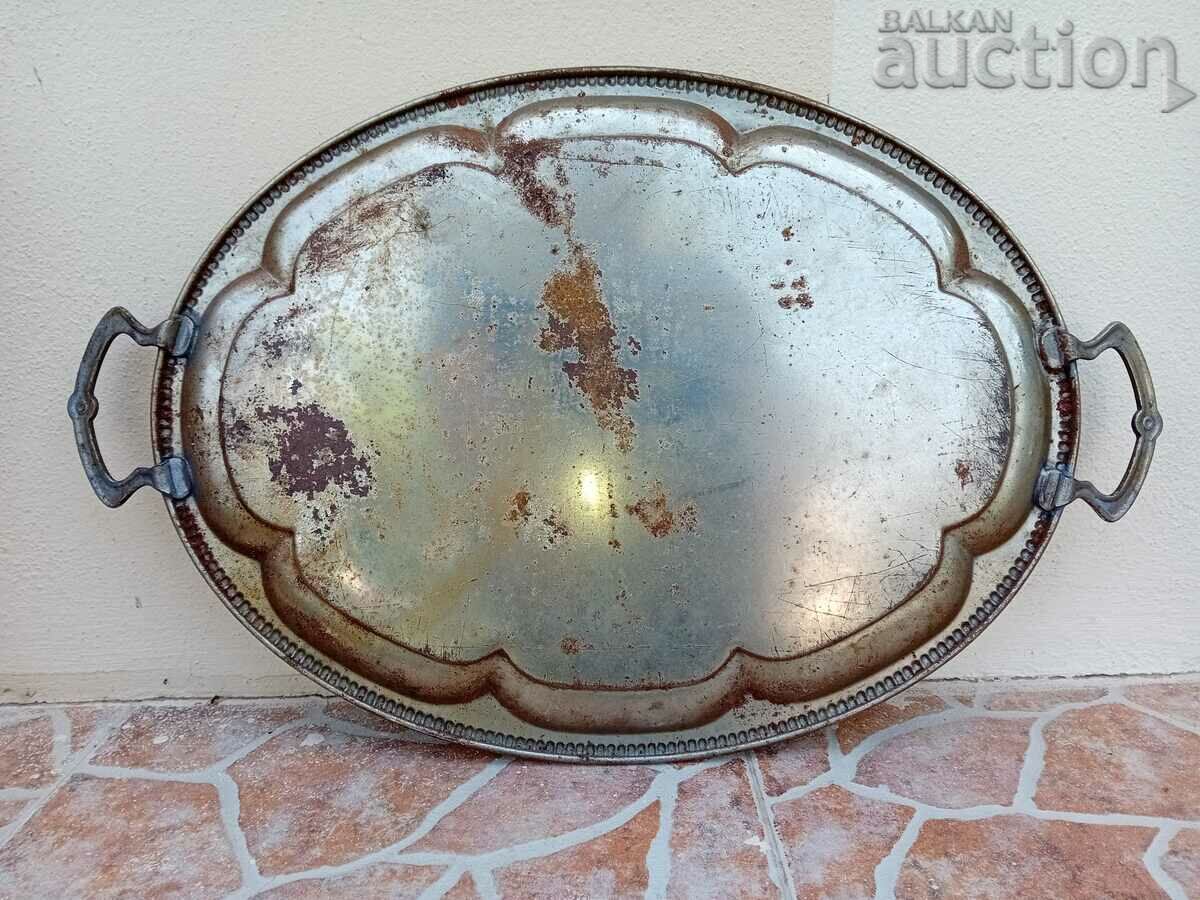 αντικέ μεταλλικός δίσκος ρετρό vintage - 7 αντικέ μεταλλικός δίσκος ρετρό vintage - 7