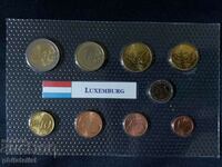 Luxembourg 2002 - Euro set from 1 cent to 2 euros + medal