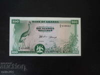 UGANDA 100 SILINGI 1966 NOU UNC