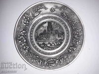 OLD PLATE. ZINC. 61 G