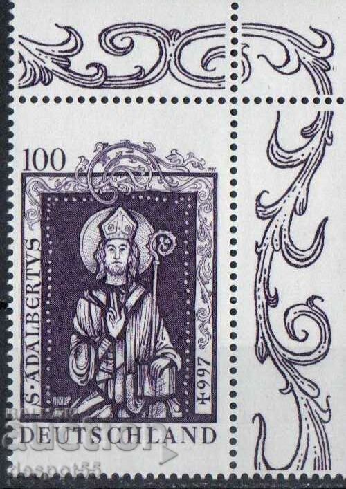1997. Германия. 1000 г. от смъртта на Свети Адалберт.