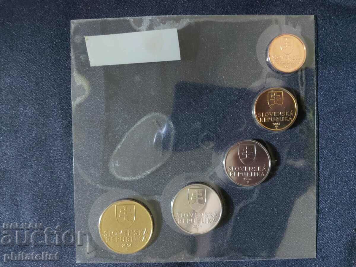 Complete set - Slovakia 2004, 5 coins with price 21.00 BGN | € 10.74 Complete set - Slovakia 2004, 5 coins with price 21.00 BGN | € 10.74