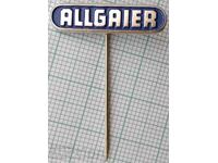 16180 Badge - Allgaier Group Company - Germany