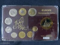 Ολοκληρωμένο σετ - Πολωνία 1992-2004, 9 νομίσματα + μετάλλιο