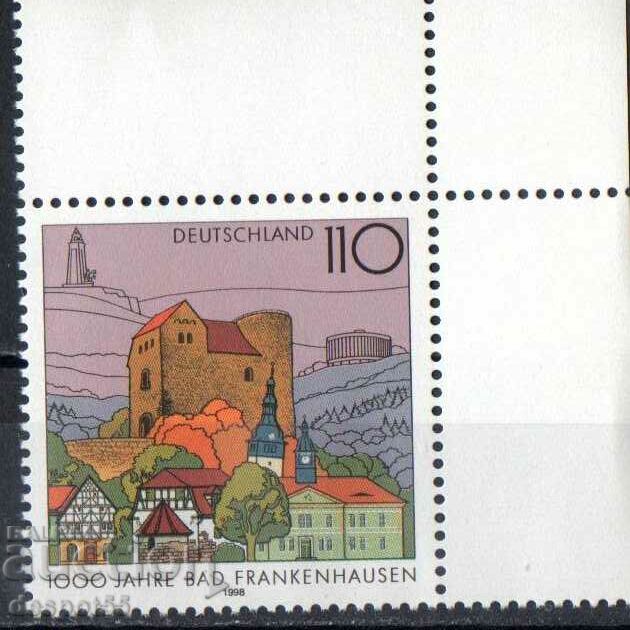1998 Γερμανία. 1000 χρόνια Bad Frankenhausen 1η έκδοση.