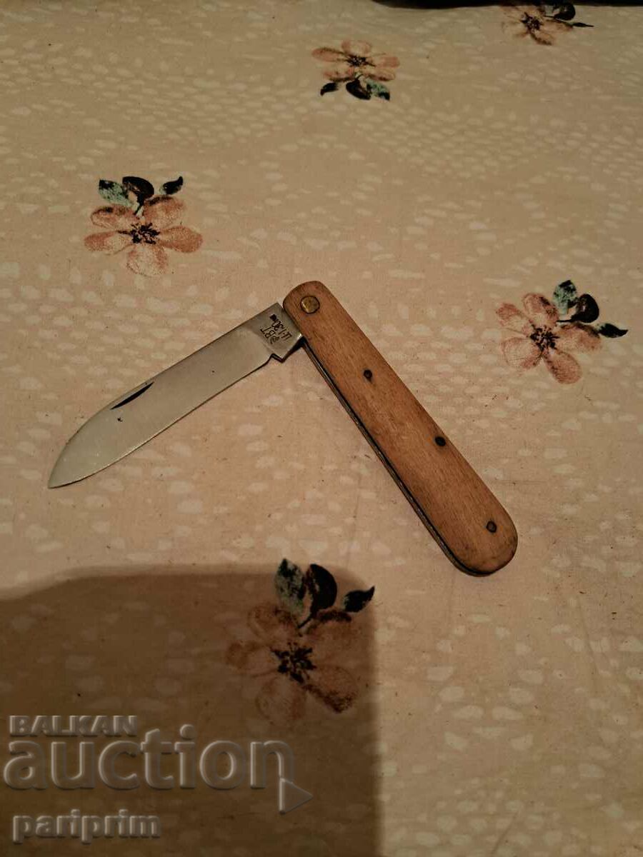 BULGARIAN POCKET KNIFE, FOLDING, NEW, B.Z.C.