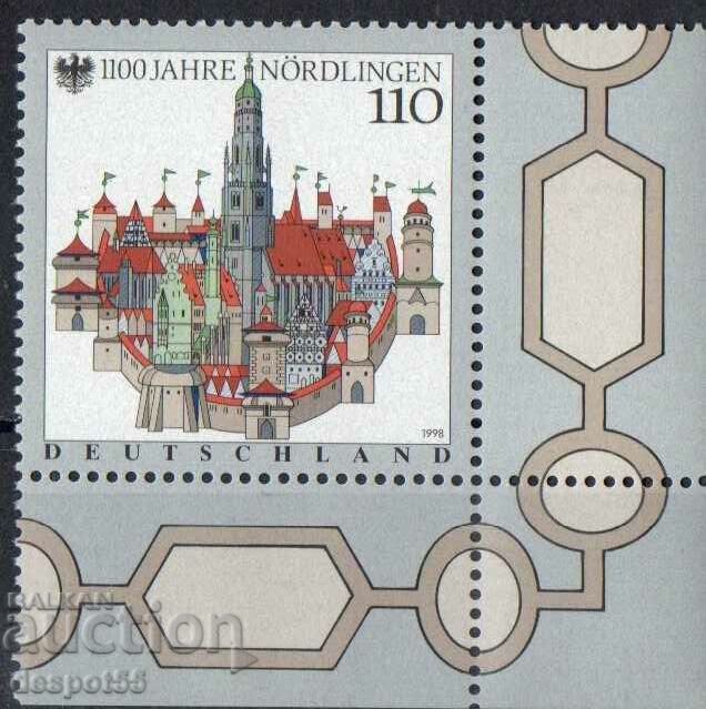 1998. Germania. 1100 de ani de la Nördlingen.