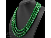 BZC!! 543 carat 1 penny emerald necklace!!