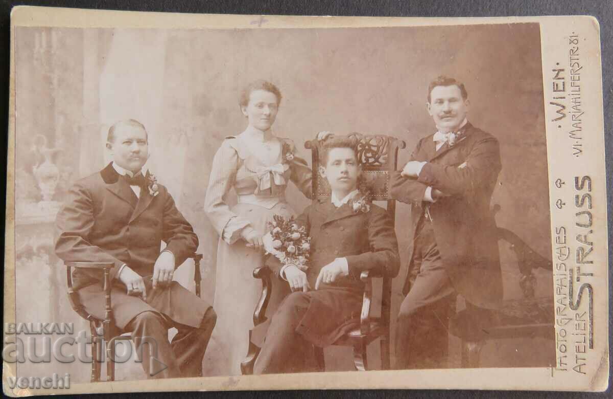 OLD PHOTO - CARDBOARD - EXCELLENT