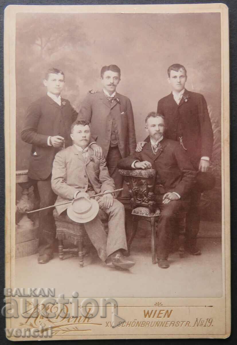 OLD PHOTO - CARDBOARD - EXCELLENT