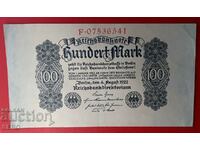 Bancnotă-Germania-100 mărci 1922