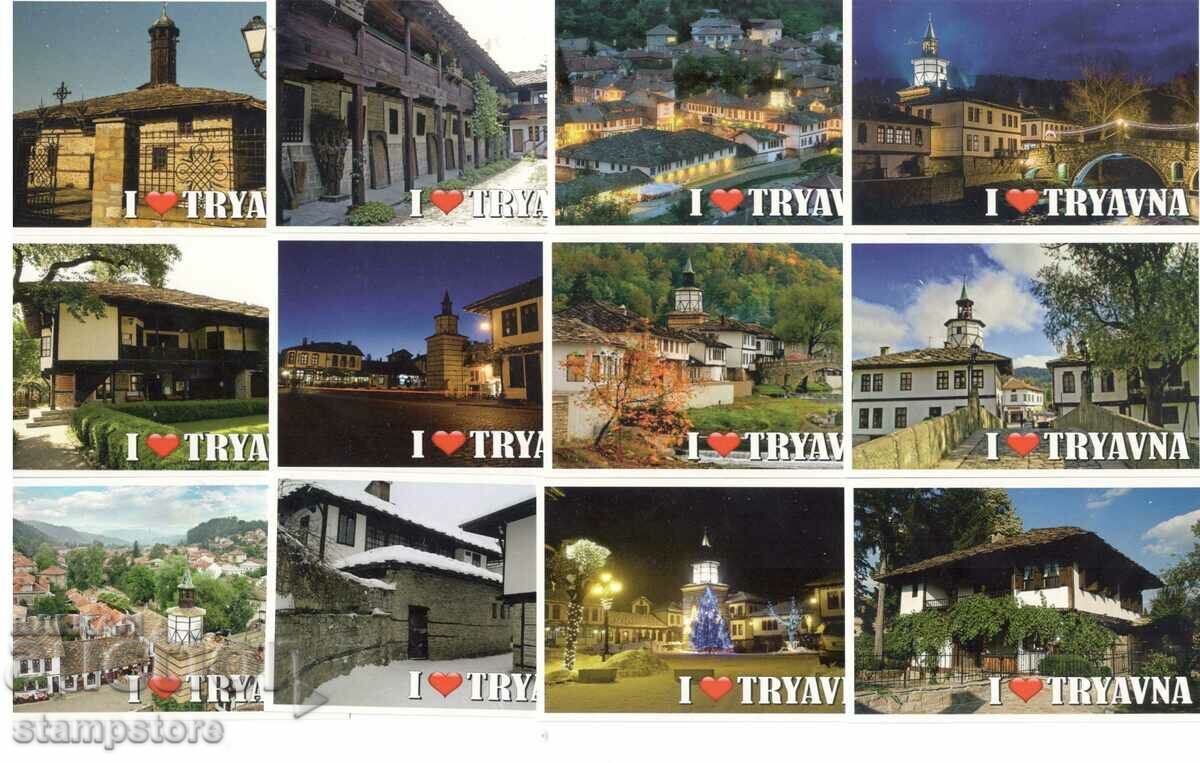 Series of 12 calendars from 2017 - Views from Tryavna