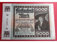Bancnotă-Germania-5000 de mărci 1922