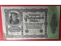Τραπεζογραμμάτιο-Γερμανία-50.000 μάρκα 1923