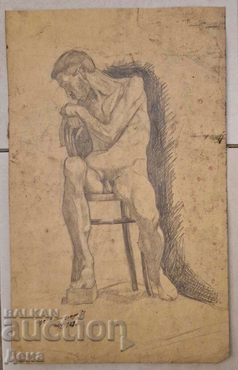 Жеко Спиридонов рисунка 1919г.