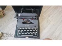 Old typewriter Rheinmetall Cyrillic 3 colors