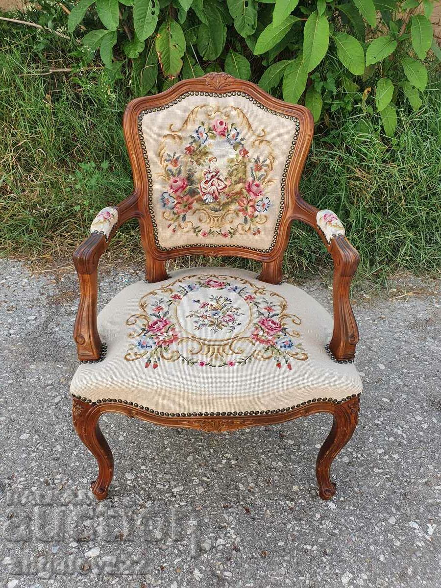 Frumos scaun Juliet solid de epocă!!!