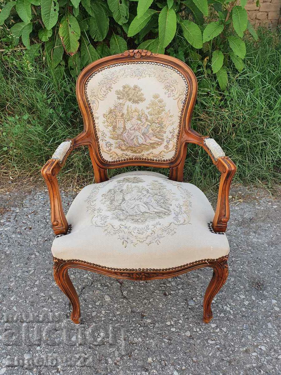 Όμορφη vintage μασίφ καρέκλα Romeo and Juliet!!!