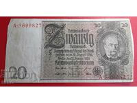 Банкнота-Германия-20 марки 1929