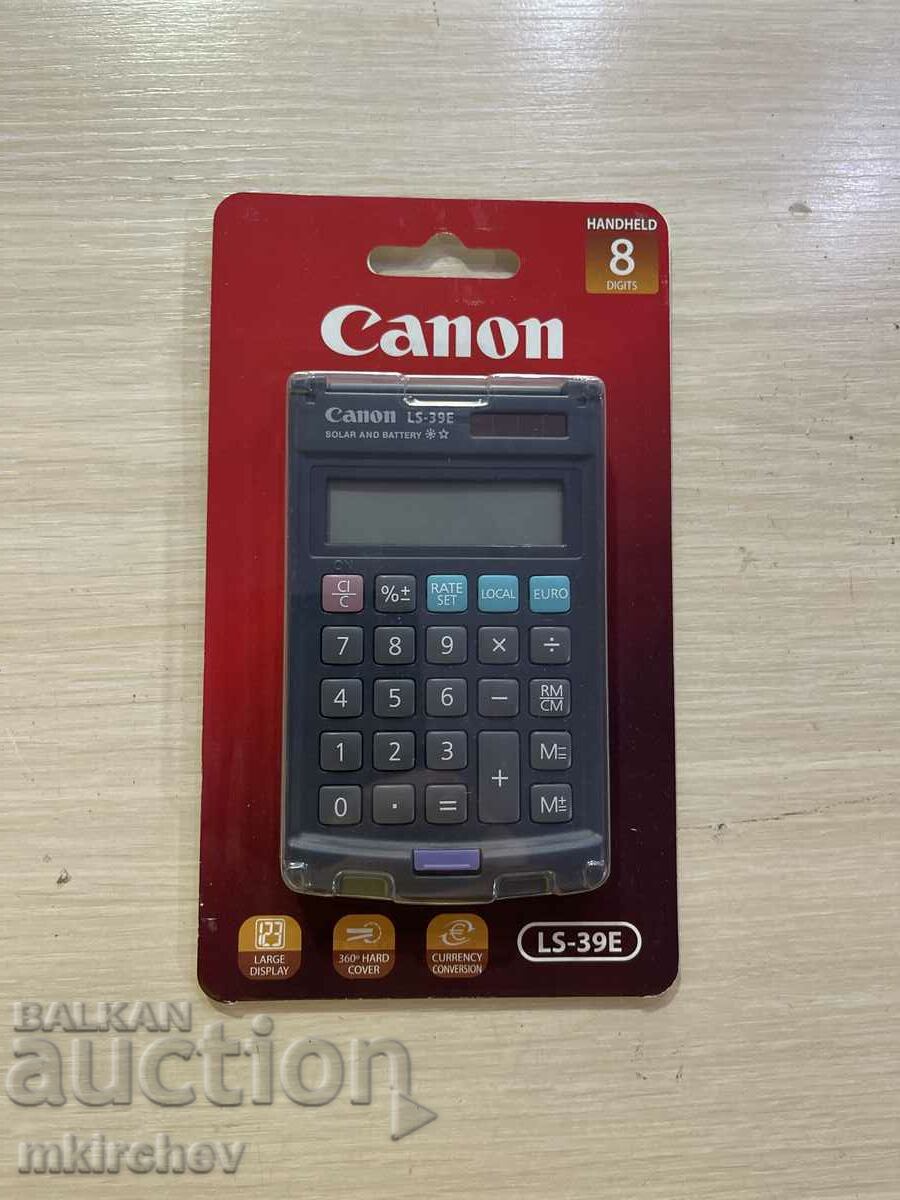 БЗЦ! Canon, нов калкулатор.