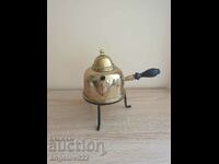 Old bronze teapot with stand!!!