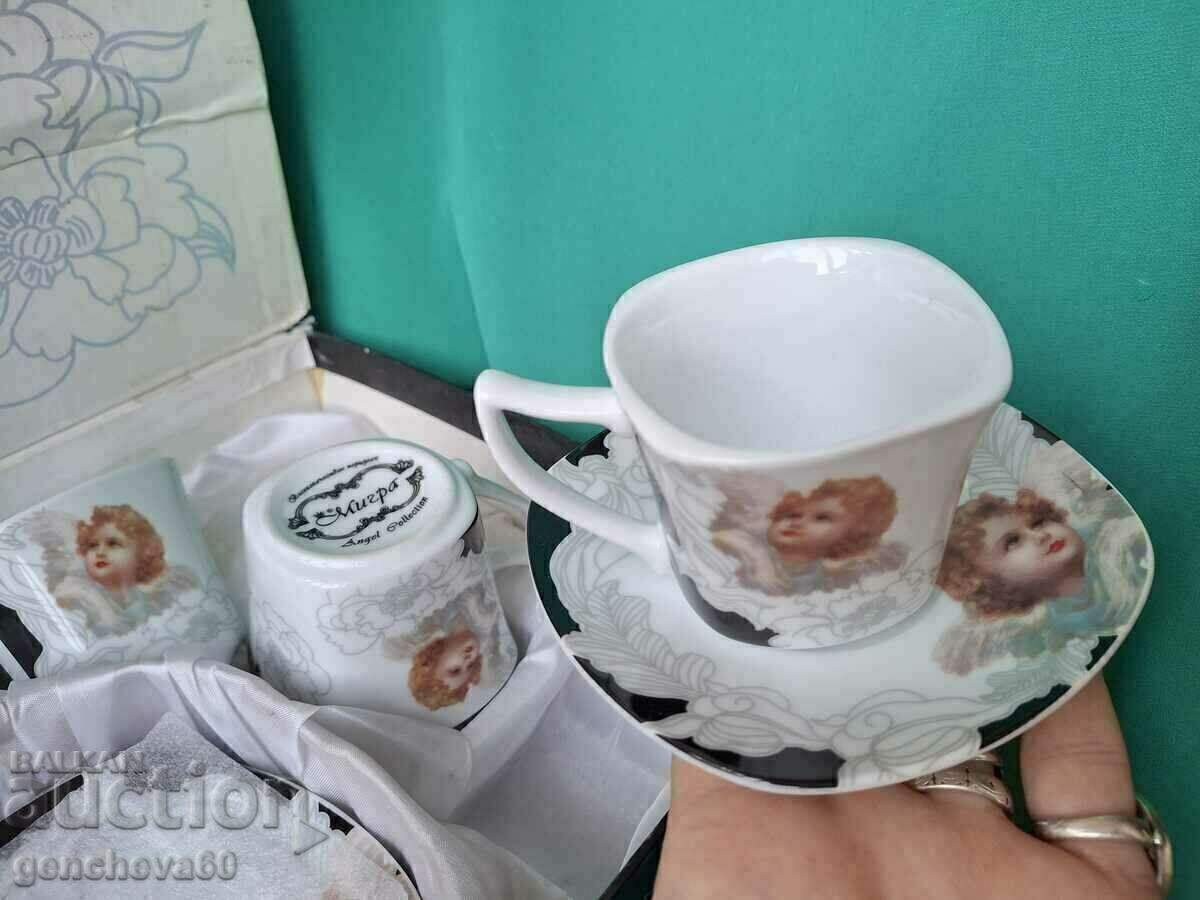 Set de colecție de cafea Angel într-o cutie cu preț € 25.00 | 48.90 BGN