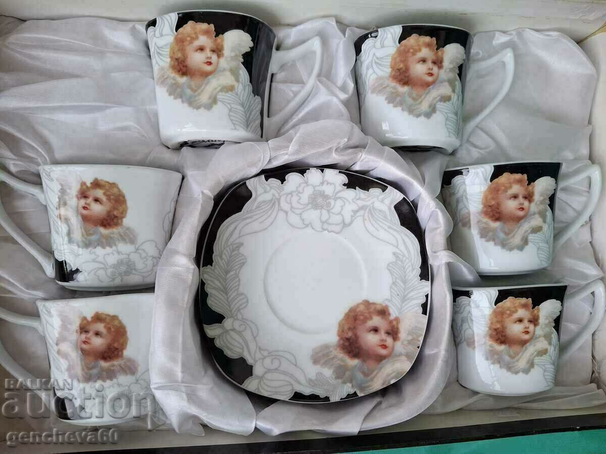 Angel coffee collection set in a box - 5 Angel coffee collection set in a box - 5