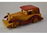 Ahelos car, wooden, light brown