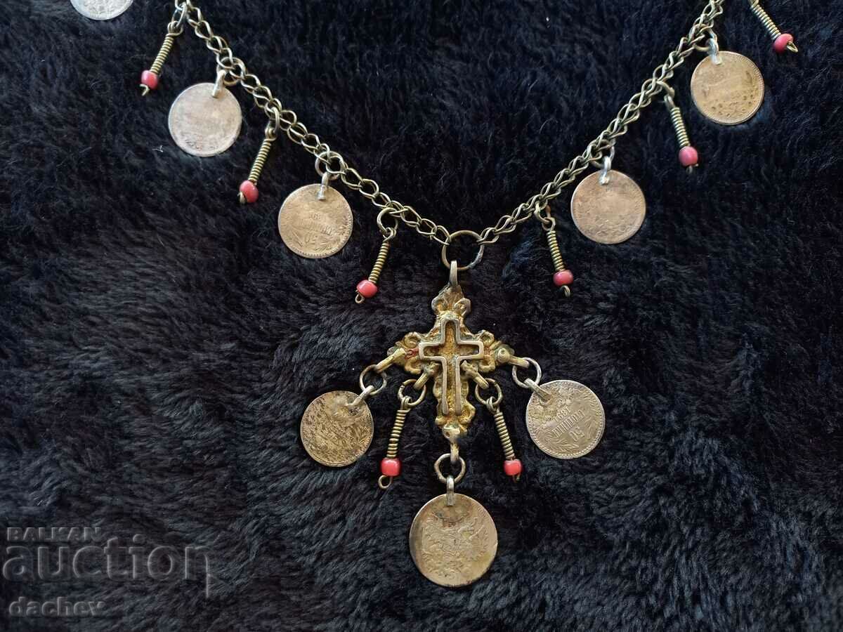 Δημοπρασία ΜΟΝΑΔΙΚΗ Στολή Revival Διπλής Όψης Ασημένιος Σταυρός 19ου αιώνα Δημοπρασία ΜΟΝΑΔΙΚΗ Στολή Revival Διπλής Όψης Ασημένιος Σταυρός 19ου αιώνα