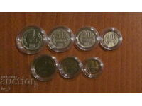Пълен сет разменни монети 1981 година