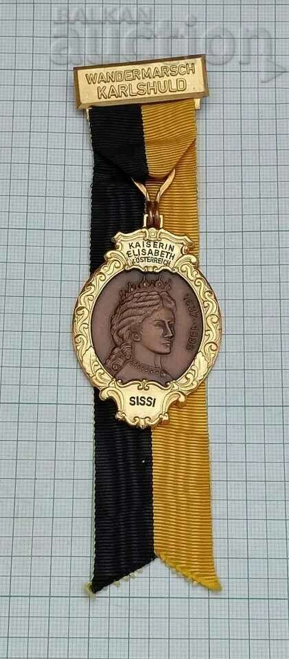 QUEEN ELISABETH SISI KAISERIN ELISABETH SISI KARLSHULD MEDAL with price 20.00 BGN | € 10.23 QUEEN ELISABETH SISI KAISERIN ELISABETH SISI KARLSHULD MEDAL with price 20.00 BGN | € 10.23