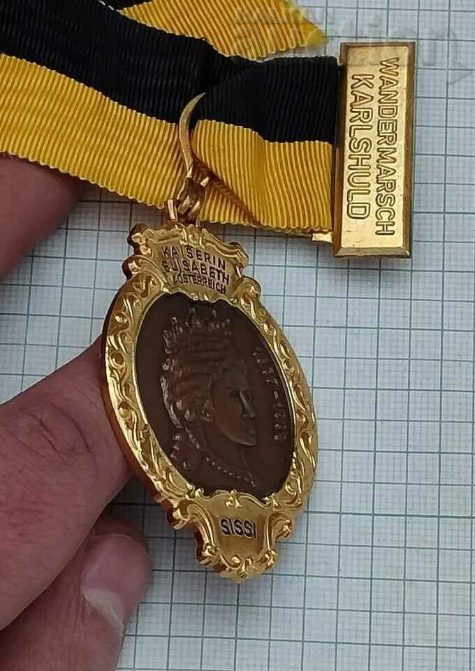 Auction QUEEN ELISABETH SISI KAISERIN ELISABETH SISI KARLSHULD MEDAL Auction QUEEN ELISABETH SISI KAISERIN ELISABETH SISI KARLSHULD MEDAL