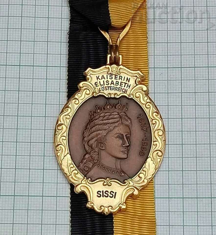 QUEEN ELISABETH SISI KAISERIN ELISABETH SISI KARLSHULD MEDAL