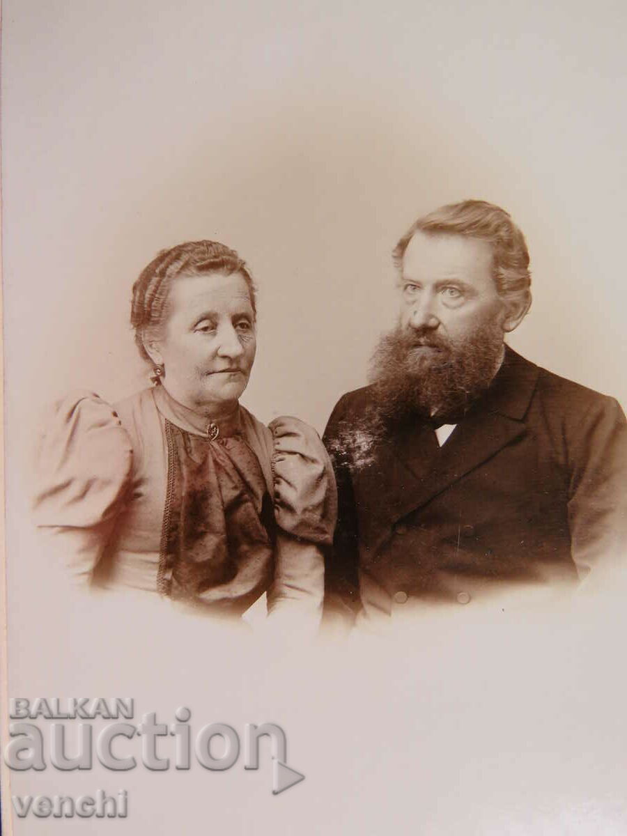 OLD PHOTO - CARDBOARD - EXCELLENT